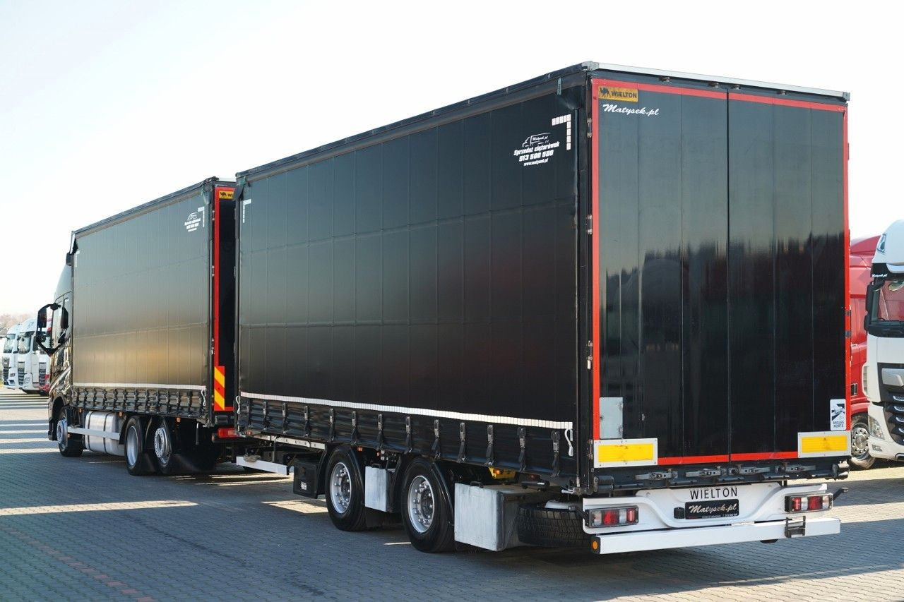 Volvo FH 460 / ZESTAW TANDEM / 120 M3 / PRZEJAZDOWY / - 侧帘卡车:图2 Volvo FH 460 / ZESTAW TANDEM / 120 M3 / PRZEJAZDOWY / - 侧帘卡车:图2