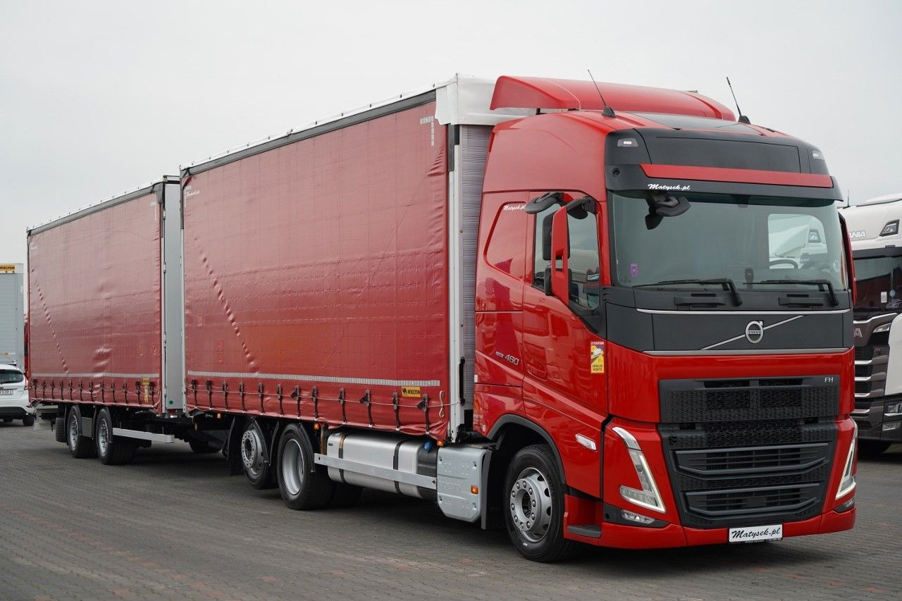 Volvo FH 460 / ZESTAW TANDEM / 120 M3 / PRZEJAZDOWY / - 侧帘卡车:图5 Volvo FH 460 / ZESTAW TANDEM / 120 M3 / PRZEJAZDOWY / - 侧帘卡车:图5