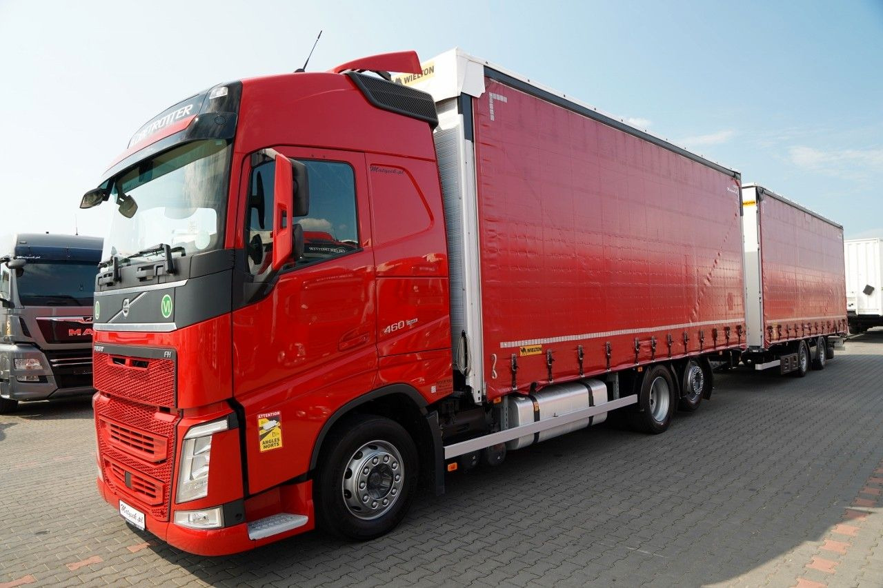 Volvo FH 460 / ZESTAW TANDEM / PRZEJAZDOWY / MEGA / I- - 侧帘卡车:图2 Volvo FH 460 / ZESTAW TANDEM / PRZEJAZDOWY / MEGA / I- - 侧帘卡车:图2