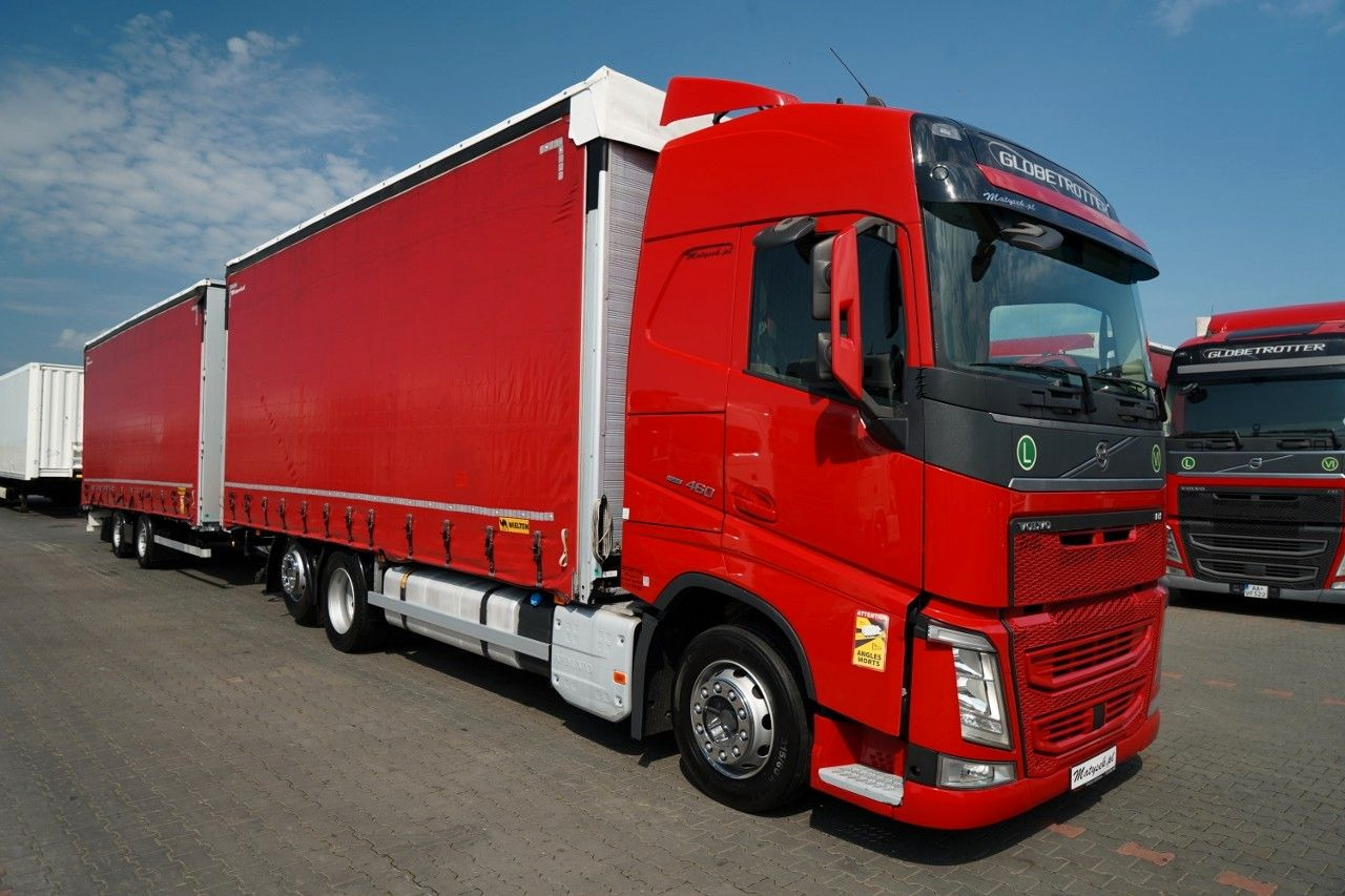 Volvo FH 460 / ZESTAW TANDEM / PRZEJAZDOWY / MEGA / I- - 侧帘卡车:图5 Volvo FH 460 / ZESTAW TANDEM / PRZEJAZDOWY / MEGA / I- - 侧帘卡车:图5