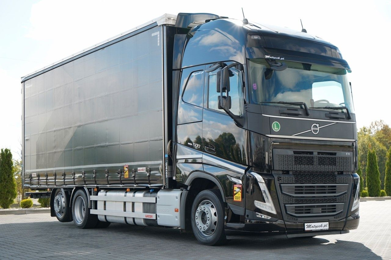 Volvo FH 500 / I-SAVE / TANDEM PRZEJAZDOWY / 2023 / K - 侧帘卡车:图1 Volvo FH 500 / I-SAVE / TANDEM PRZEJAZDOWY / 2023 / K - 侧帘卡车:图1