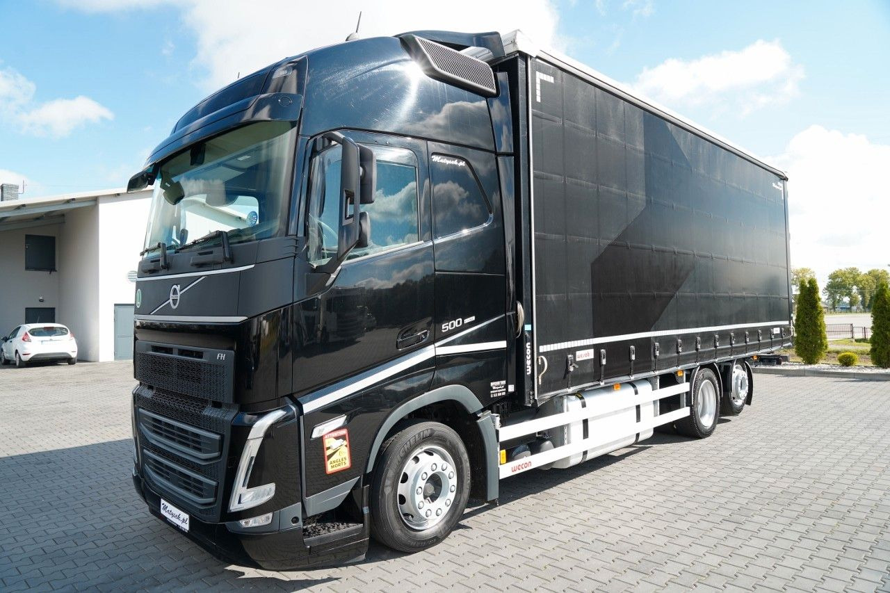 Volvo FH 500 / I-SAVE / TANDEM PRZEJAZDOWY / 2023 / K - 侧帘卡车:图4 Volvo FH 500 / I-SAVE / TANDEM PRZEJAZDOWY / 2023 / K - 侧帘卡车:图4