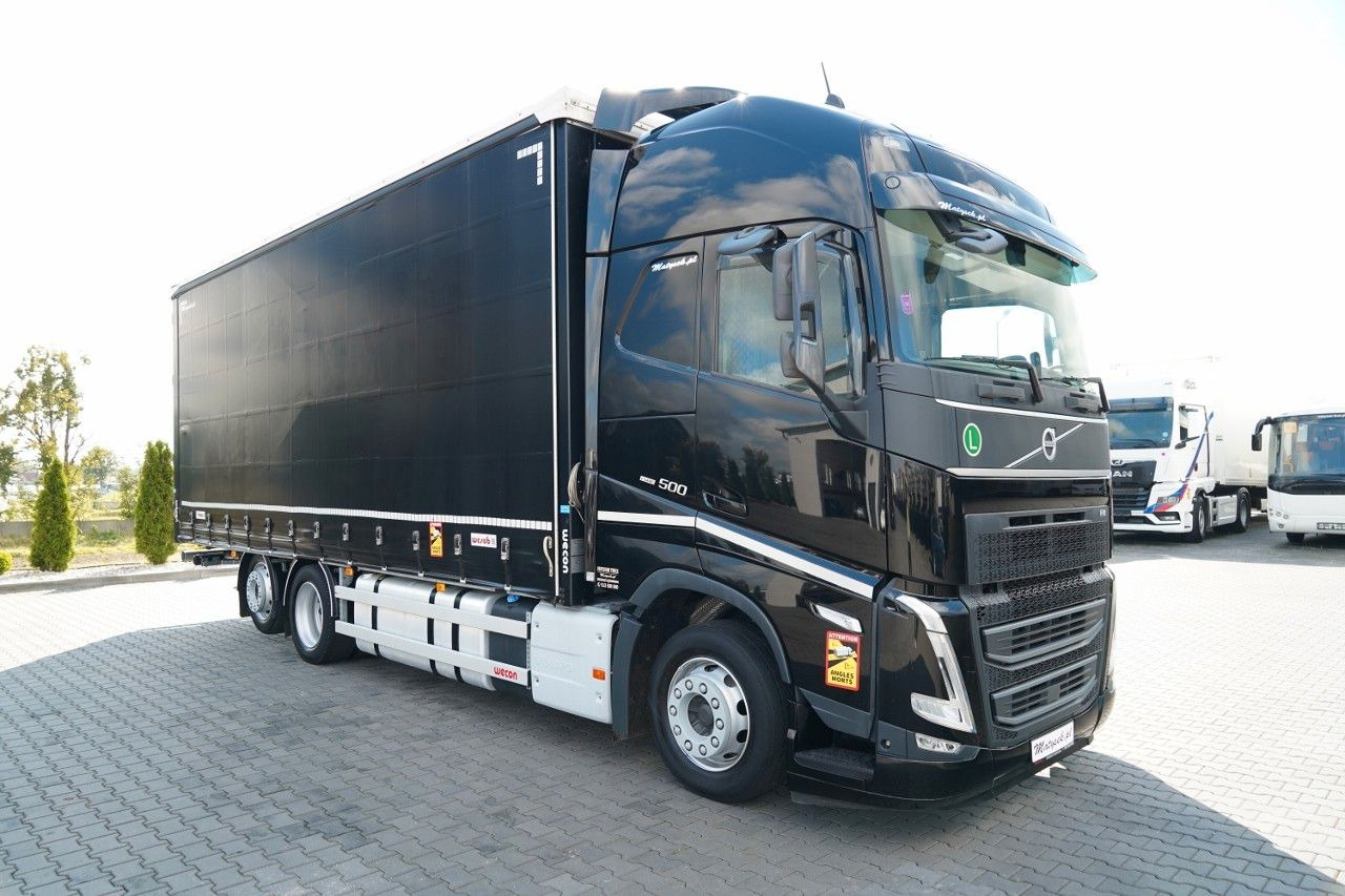Volvo FH 500 / I-SAVE / TANDEM PRZEJAZDOWY / 2023 / K - 侧帘卡车:图2 Volvo FH 500 / I-SAVE / TANDEM PRZEJAZDOWY / 2023 / K - 侧帘卡车:图2