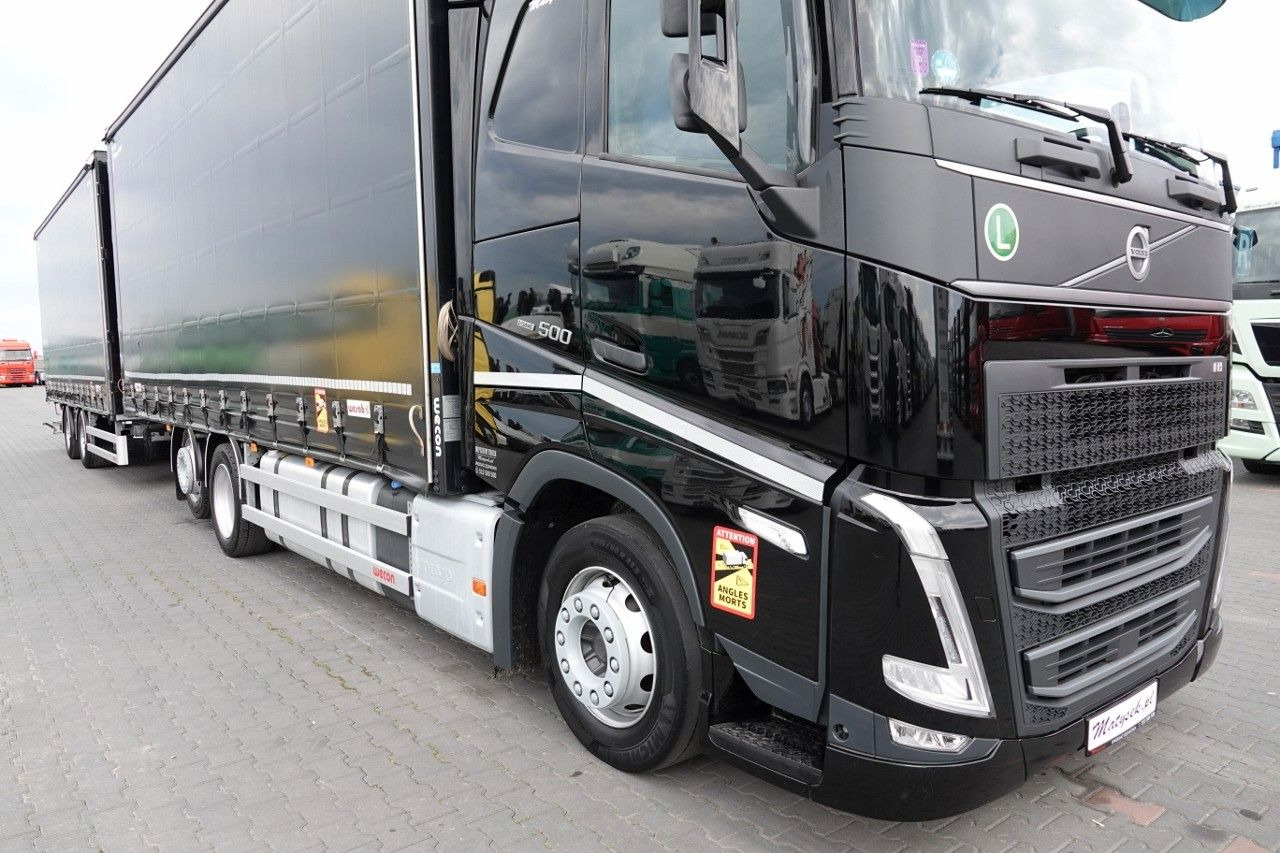 Volvo FH 500 / I-SAVE / XL / ZESTAW TANDEM PRZEJAZDOWY - 侧帘卡车:图5 Volvo FH 500 / I-SAVE / XL / ZESTAW TANDEM PRZEJAZDOWY - 侧帘卡车:图5