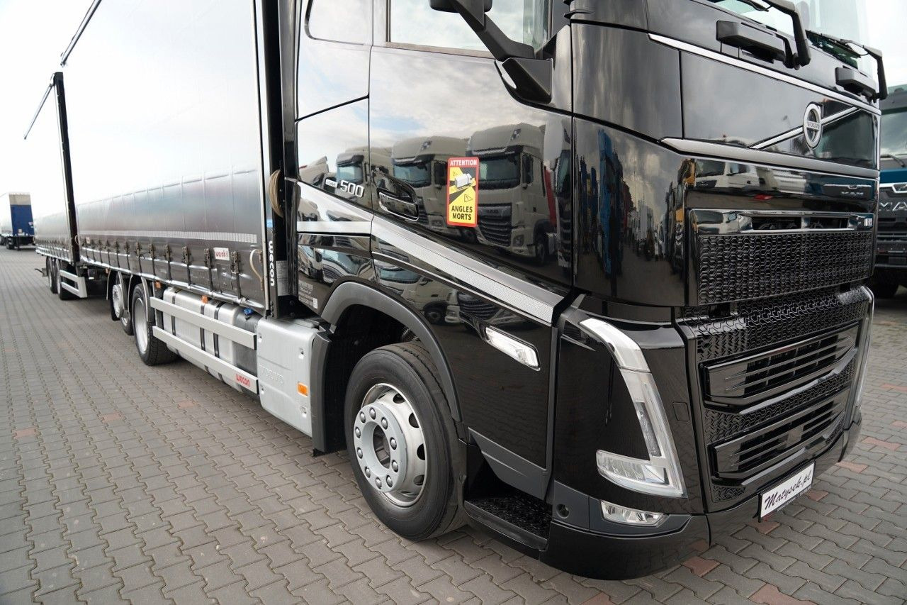 Volvo FH 500 / I-SAVE / XL / ZESTAW TANDEM PRZEJAZDOWY - 侧帘卡车:图5 Volvo FH 500 / I-SAVE / XL / ZESTAW TANDEM PRZEJAZDOWY - 侧帘卡车:图5