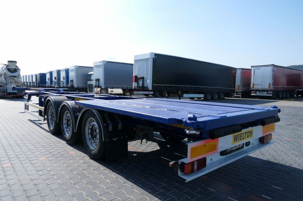 Wielton CHASISS / FOR CONTAINERS / LIFTED AXLE / SAF / - 集装箱运输车/ 可拆卸车身的半拖车:图4 Wielton CHASISS / FOR CONTAINERS / LIFTED AXLE / SAF / - 集装箱运输车/ 可拆卸车身的半拖车:图4
