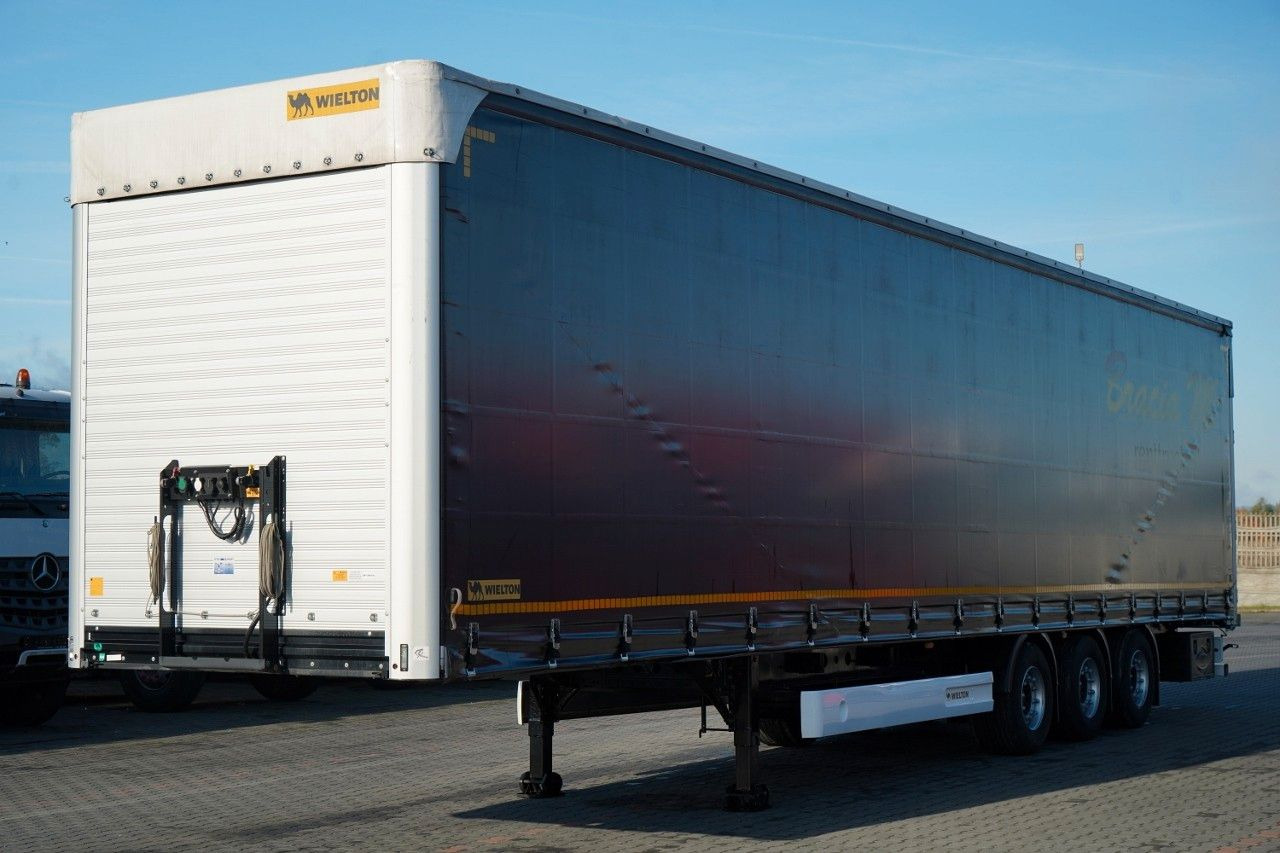 Wielton FIRANKA / MEGA / LOWDECK / MAŁO UŻYWANA / 80 TYS - 侧帘半拖车:图3 Wielton FIRANKA / MEGA / LOWDECK / MAŁO UŻYWANA / 80 TYS - 侧帘半拖车:图3