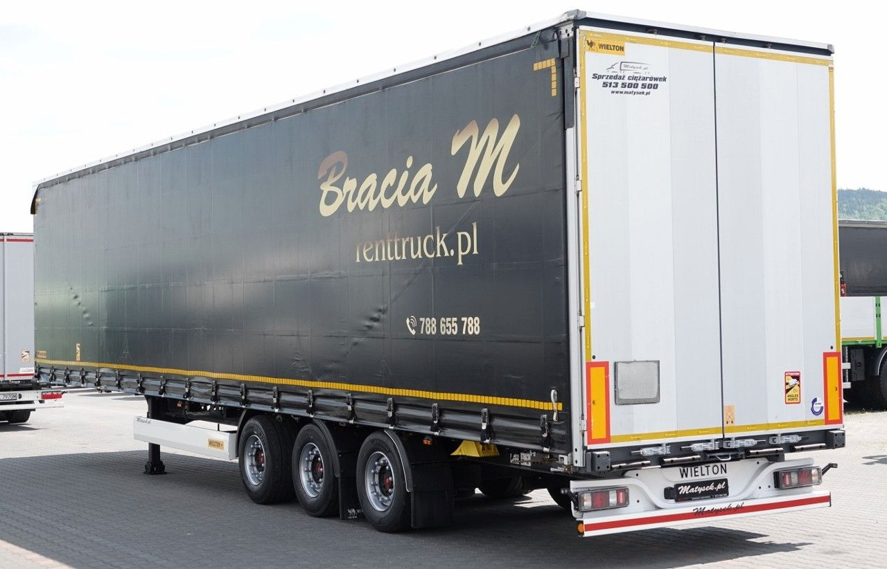 Wielton FIRANKA / MEGA / LOWDECK / OŚ PODNOSZONA / DACH - 侧帘半拖车:图3 Wielton FIRANKA / MEGA / LOWDECK / OŚ PODNOSZONA / DACH - 侧帘半拖车:图3