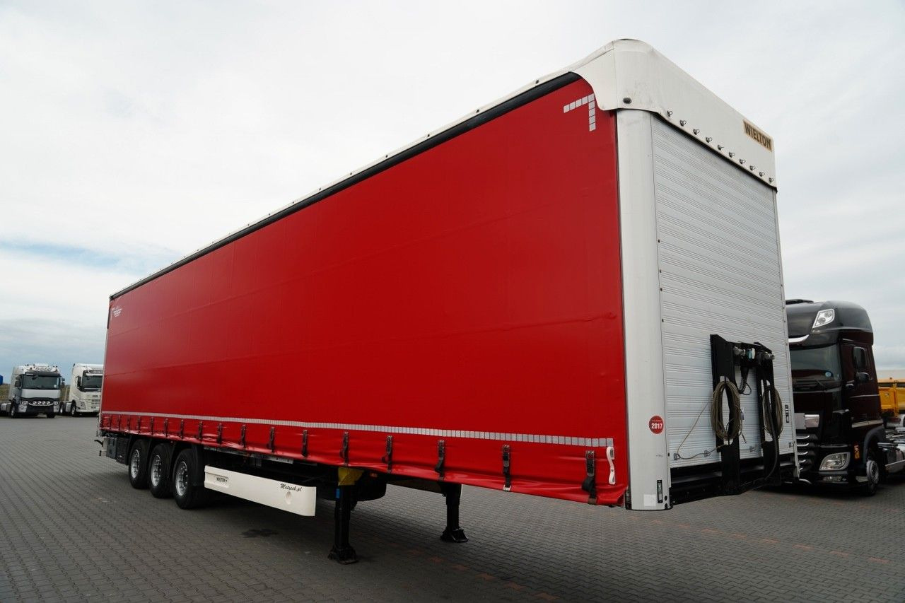 Wielton FIRANKA MEGA / LOWDECK / OŚ PODNOSZONA / OSIE SA - 侧帘半拖车:图2 Wielton FIRANKA MEGA / LOWDECK / OŚ PODNOSZONA / OSIE SA - 侧帘半拖车:图2