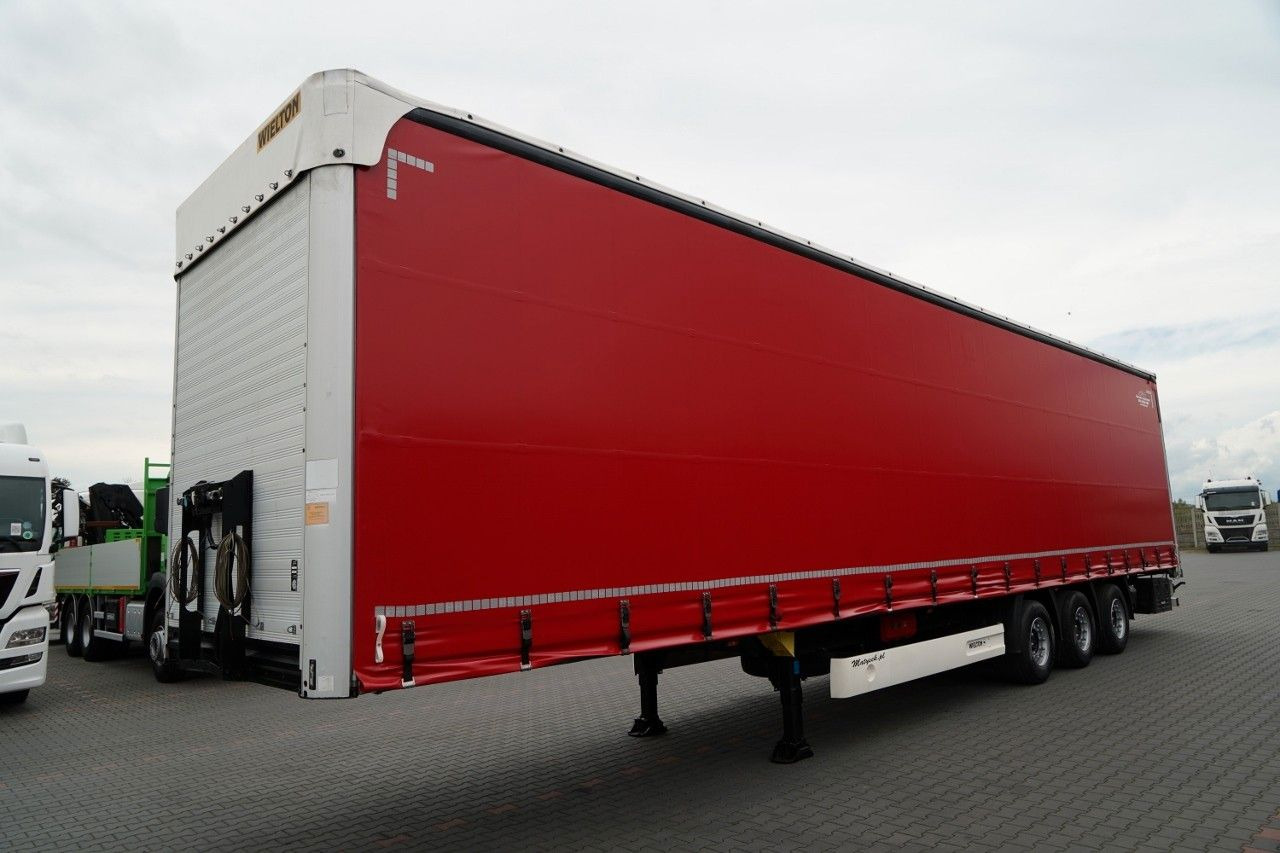 Wielton FIRANKA MEGA / LOWDECK / OŚ PODNOSZONA / OSIE SA - 侧帘半拖车:图4 Wielton FIRANKA MEGA / LOWDECK / OŚ PODNOSZONA / OSIE SA - 侧帘半拖车:图4