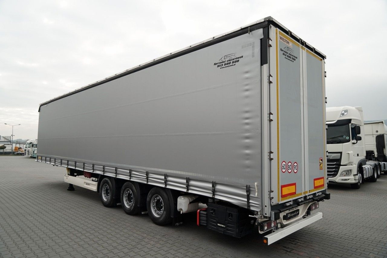 Wielton FIRANKA / MEGA / LOWDECK / OŚ PODNOSZONA / SAF - 侧帘半拖车:图3 Wielton FIRANKA / MEGA / LOWDECK / OŚ PODNOSZONA / SAF - 侧帘半拖车:图3