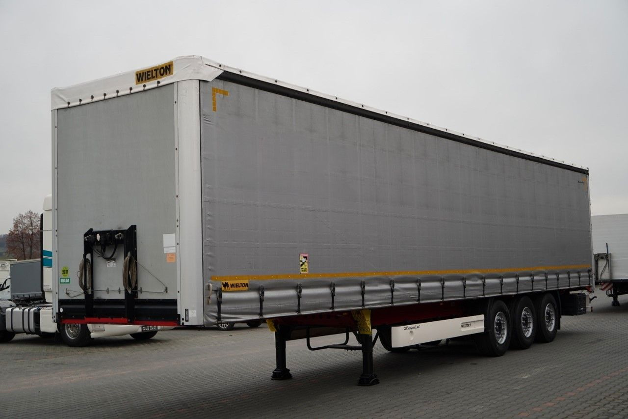 Wielton FIRANKA STANDARD / MULDA DO STALI - 9 M / OŚ POD - 侧帘半拖车:图1 Wielton FIRANKA STANDARD / MULDA DO STALI - 9 M / OŚ POD - 侧帘半拖车:图1