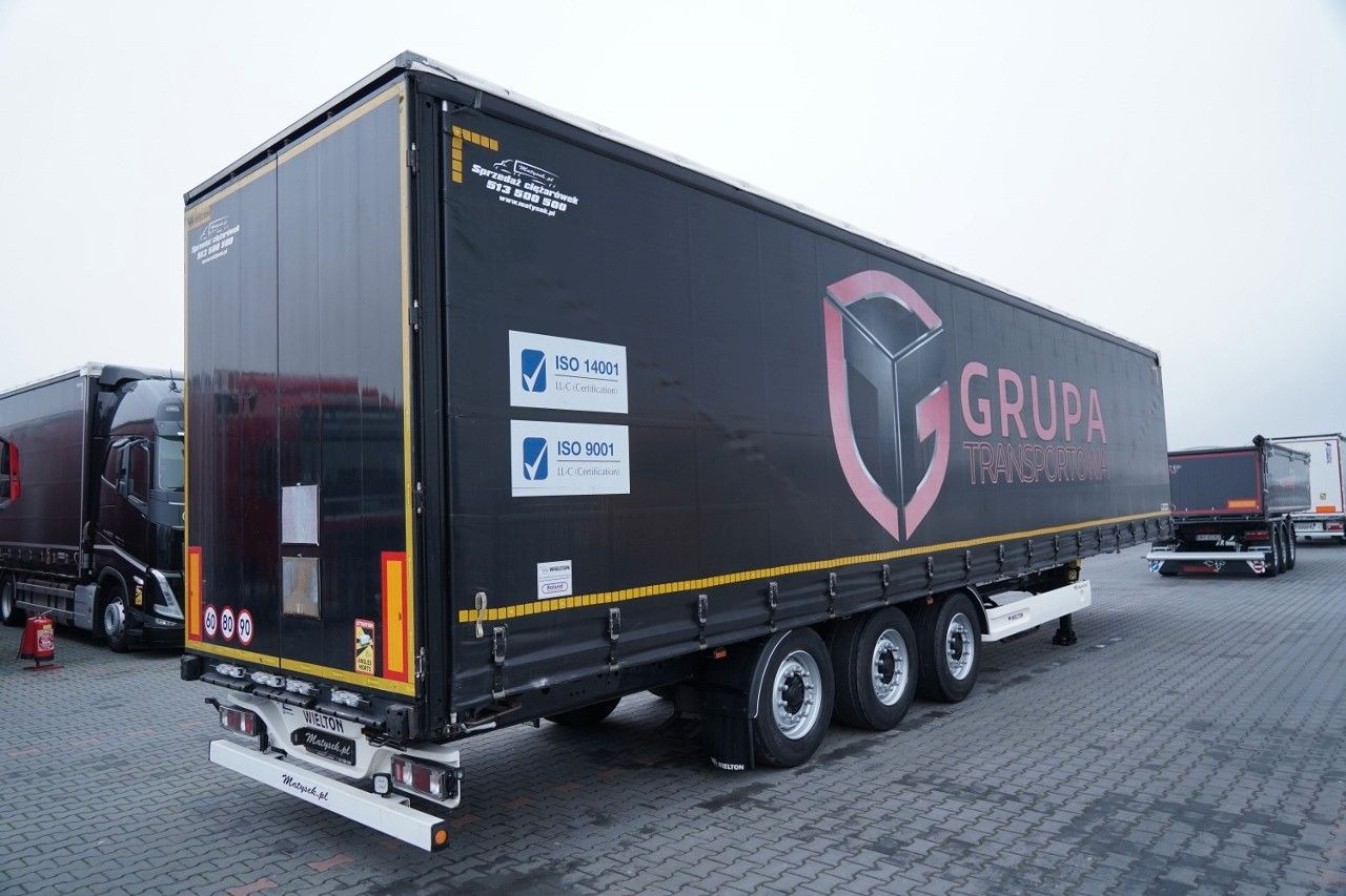 Wielton FIRANKA / VARIOS / 2x OŚ PODNOSZONA / - 侧帘半拖车:图5 Wielton FIRANKA / VARIOS / 2x OŚ PODNOSZONA / - 侧帘半拖车:图5