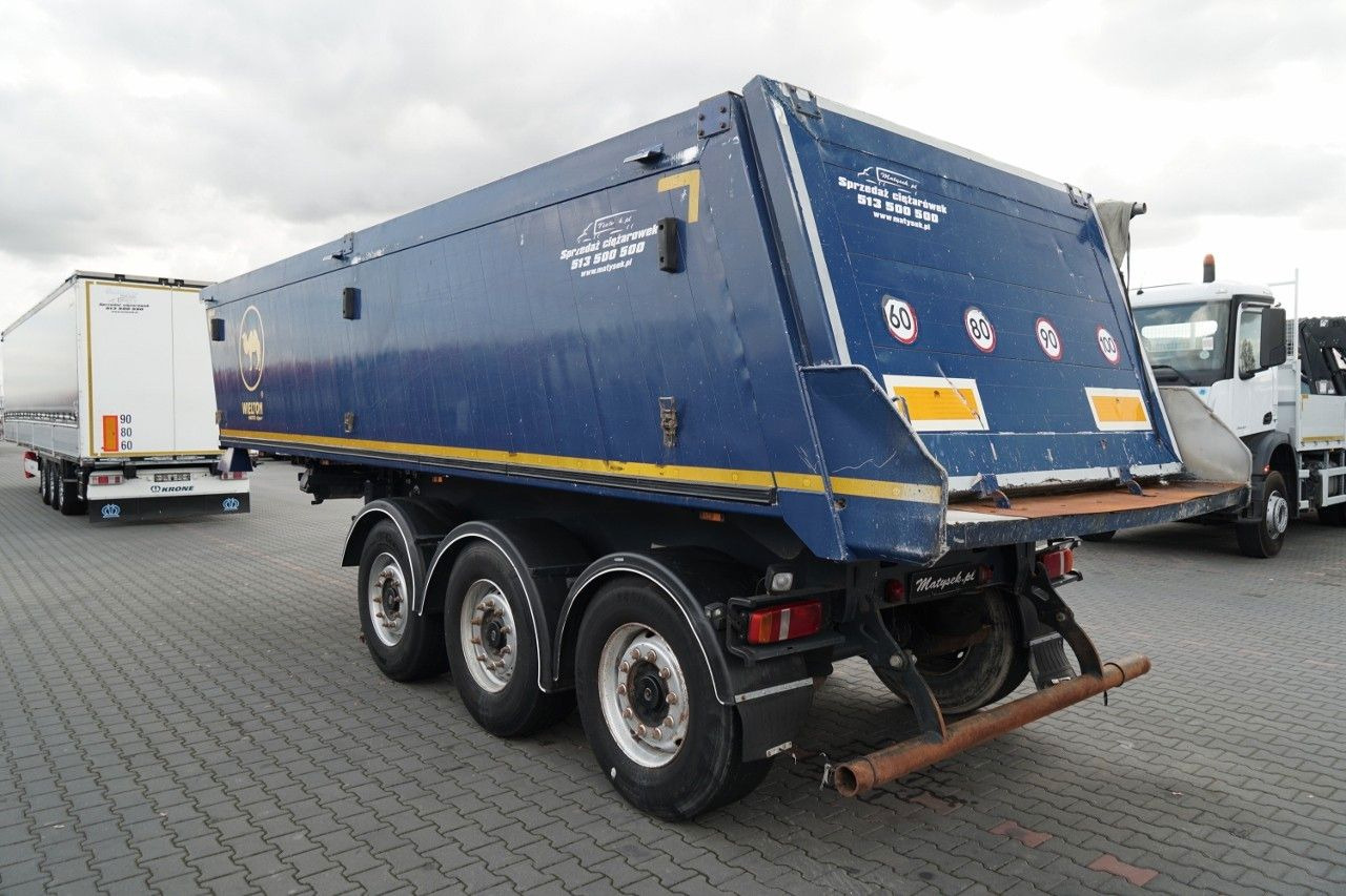 Wielton WYWROTKA / 24 M3 / ALUMINIOWA / OŚ PODNOSZONA / - 翻斗半拖车:图3 Wielton WYWROTKA / 24 M3 / ALUMINIOWA / OŚ PODNOSZONA / - 翻斗半拖车:图3