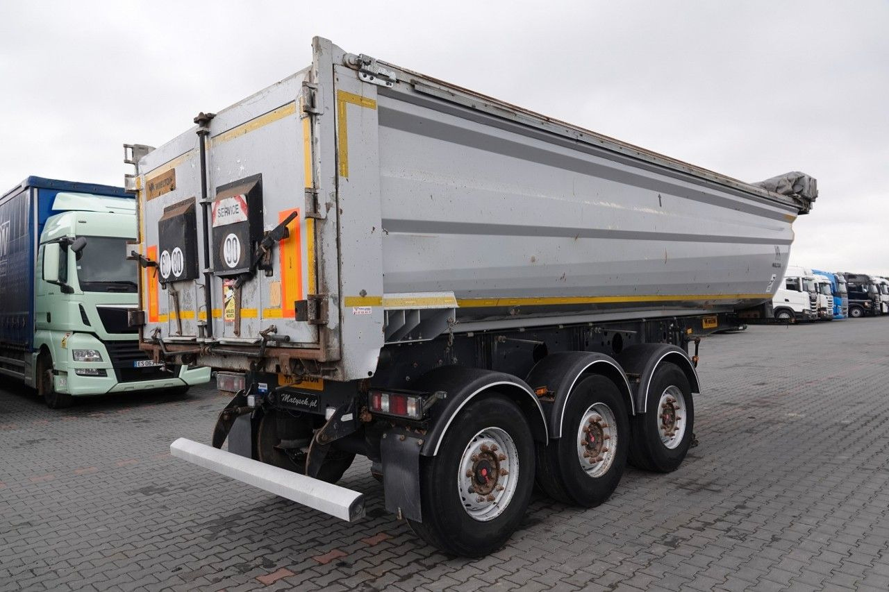 翻斗半拖车 Wielton WYWROTKA / STALOWA / 25m3 / HP RYNNA / OŚ PODNOS：图7