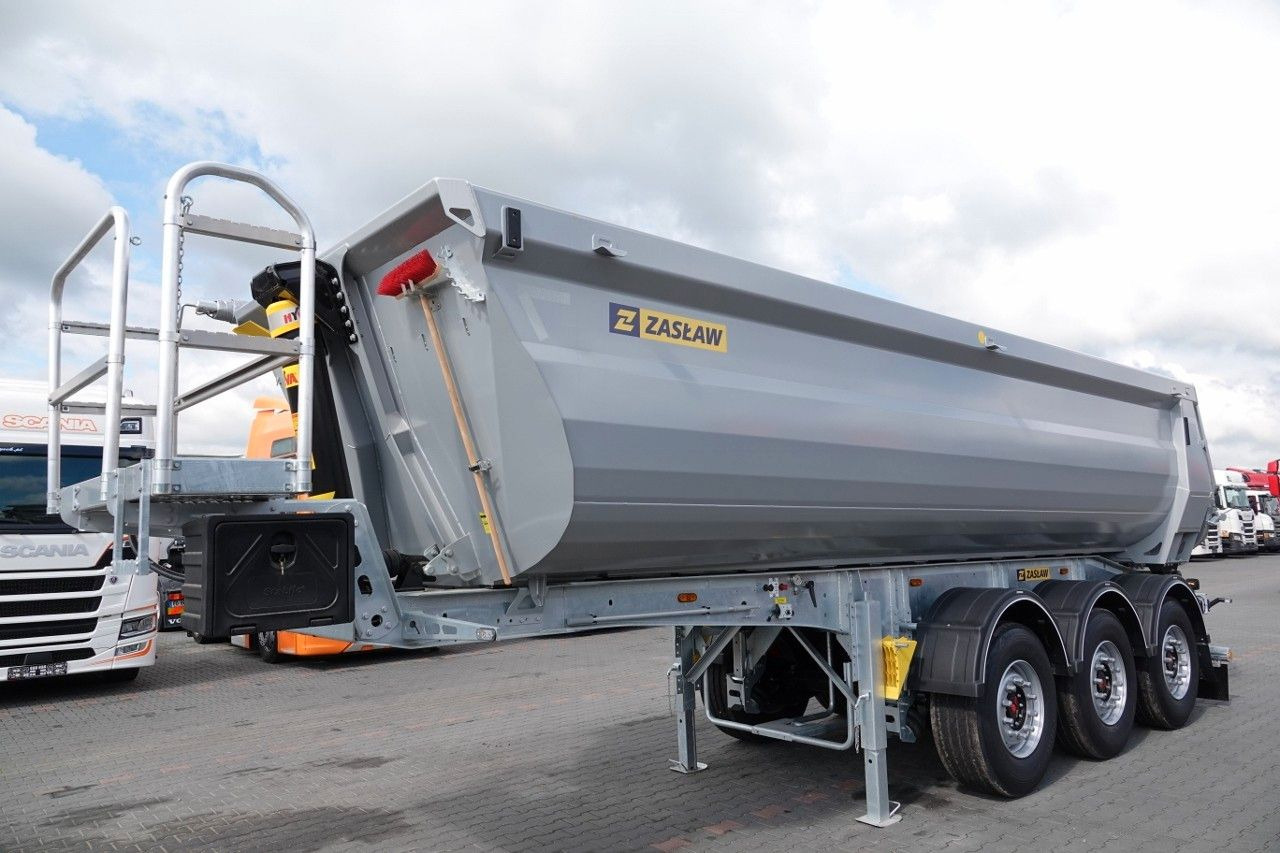 ZASŁAW WYWROTKA 26 m3 / FABRYCZNIE NOWA / STALOWA / RYN - 翻斗半拖车:图4 ZASŁAW WYWROTKA 26 m3 / FABRYCZNIE NOWA / STALOWA / RYN - 翻斗半拖车:图4