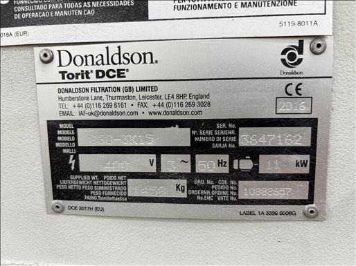 Donaldson C603K15 Dust extractor - 食品机械:图3 Donaldson C603K15 Dust extractor - 食品机械:图3