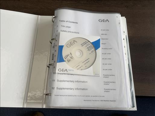 食品机械 GEA Westfalia CSE8006477 Separator：图12