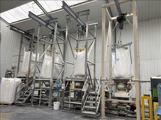 Golconda Bulk bag discharge station - 食品机械:图1 Golconda Bulk bag discharge station - 食品机械:图1