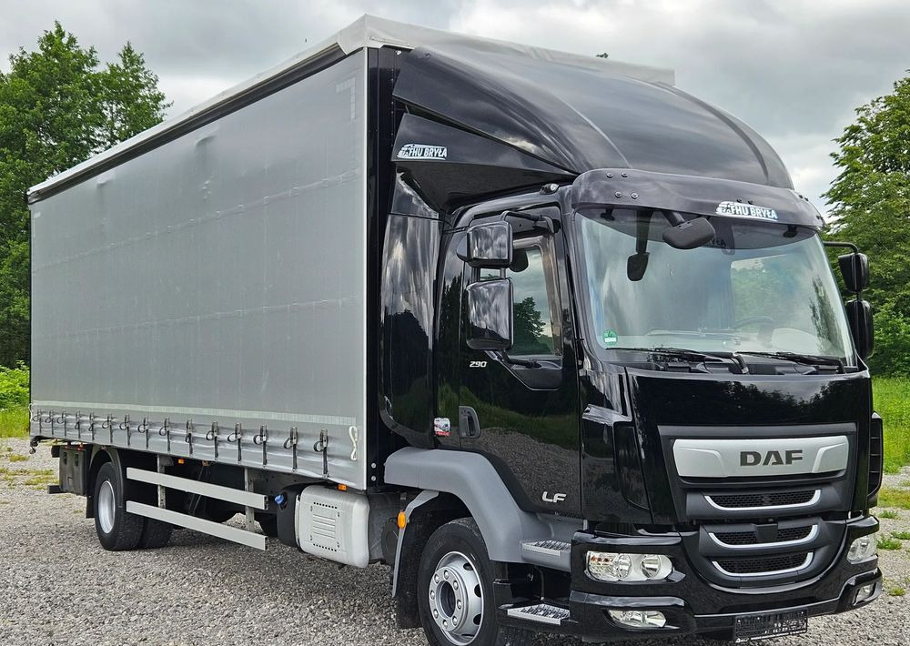 DAF LF 290 / WINDA / 16TON DMC / FIRANKA / AUTOMAT / JEDEN WŁAŚCICIE / EURO 6 / 2019 / SPROWADZONY / 20PALET / NISKI PRZEBIEG / DUŻA ŁADOWNOŚĆ / JAK NOWY - 侧帘卡车:图1 DAF LF 290 / WINDA / 16TON DMC / FIRANKA / AUTOMAT / JEDEN WŁAŚCICIE / EURO 6 / 2019 / SPROWADZONY / 20PALET / NISKI PRZEBIEG / DUŻA ŁADOWNOŚĆ / JAK NOWY - 侧帘卡车:图1