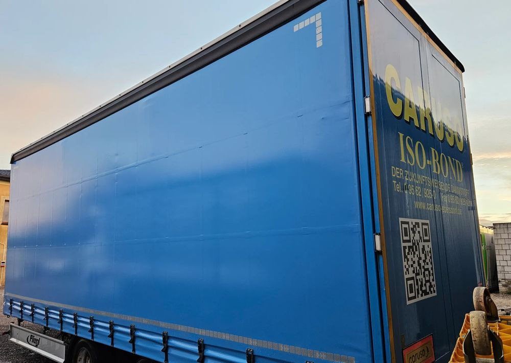 Fliegl PRZYCZEPA CIĘŻAROWA / 60m3 / 2 SZT IDENTYCZNE / OSIE BPW / HAMULCE TARCZOWE // 3M WYSOKA / TANDEM / 2 OSIE / 19 PALET / DOLNY SPRZĘG / 18 TON DMC / 13 TON ŁADOWNOŚĆ - 侧帘拖车:图5 Fliegl PRZYCZEPA CIĘŻAROWA / 60m3 / 2 SZT IDENTYCZNE / OSIE BPW / HAMULCE TARCZOWE // 3M WYSOKA / TANDEM / 2 OSIE / 19 PALET / DOLNY SPRZĘG / 18 TON DMC / 13 TON ŁADOWNOŚĆ - 侧帘拖车:图5