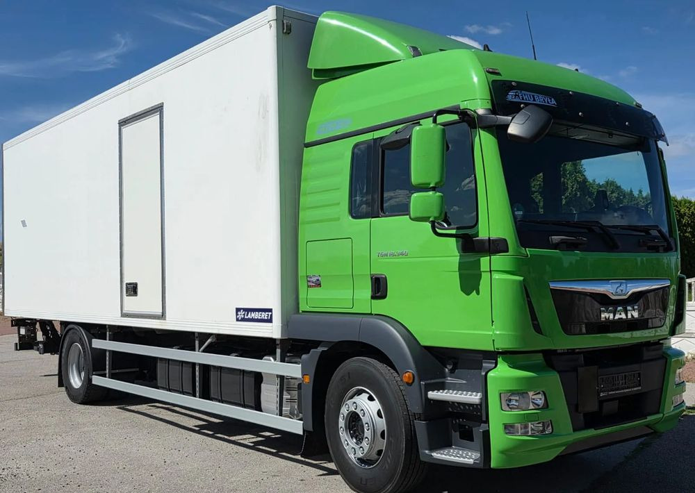 MAN TGM 18.340 / 18.290 / 15.290 / IZOTERMA / WINDA / 19PALET /E6 / SPROWADZONY / AUTOMAT / SYPIALKA / PIERWSZY WŁAŚCICIEL / BOCZNE DRZWI / STAN BARDZO DOBRY - 冷藏车:图2 MAN TGM 18.340 / 18.290 / 15.290 / IZOTERMA / WINDA / 19PALET /E6 / SPROWADZONY / AUTOMAT / SYPIALKA / PIERWSZY WŁAŚCICIEL / BOCZNE DRZWI / STAN BARDZO DOBRY - 冷藏车:图2