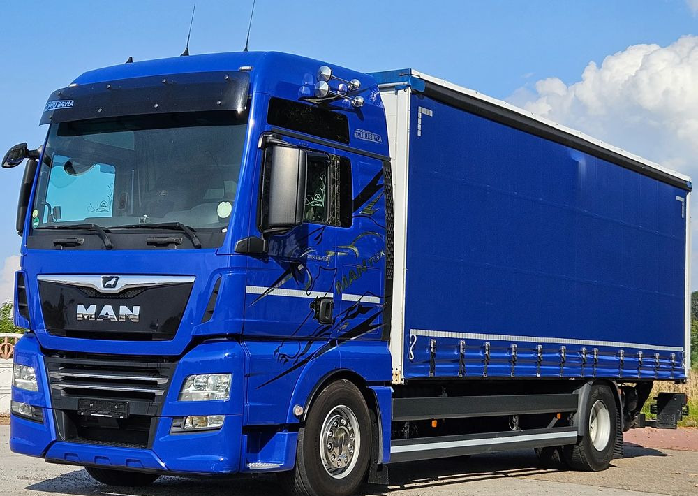 MAN TGX 18.430 / FIRANKA / WINDA / KLIMA POSTOJOWA / 300TYŚ PRZEBIEG / 2020 /E6 / KLIMA POSTOJOWA / SPROWADZONY / JAK NOWY / AUTOMAT - 侧帘卡车:图1 MAN TGX 18.430 / FIRANKA / WINDA / KLIMA POSTOJOWA / 300TYŚ PRZEBIEG / 2020 /E6 / KLIMA POSTOJOWA / SPROWADZONY / JAK NOWY / AUTOMAT - 侧帘卡车:图1