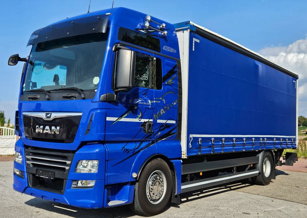 MAN TGX 18.430 / FIRANKA / WINDA / KLIMA POSTOJOWA / 300TYŚ PRZEBIEG / 2020 /E6 / KLIMA POSTOJOWA / SPROWADZONY / JAK NOWY / AUTOMAT - 侧帘卡车:图1 MAN TGX 18.430 / FIRANKA / WINDA / KLIMA POSTOJOWA / 300TYŚ PRZEBIEG / 2020 /E6 / KLIMA POSTOJOWA / SPROWADZONY / JAK NOWY / AUTOMAT - 侧帘卡车:图1