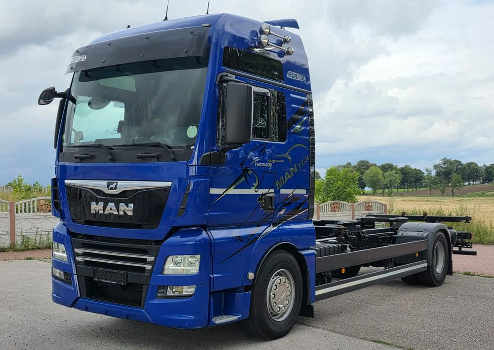 MAN TGX 18.430 / SPROWADZONY / DO ŻYWCA / 2020 / KLIMA POSTOJOWA / SERWISOWANY / JAK NOWY / NISKI PRZEBIEG / RAMA / BDF / E6 - 驾驶室底盘卡车:图1 MAN TGX 18.430 / SPROWADZONY / DO ŻYWCA / 2020 / KLIMA POSTOJOWA / SERWISOWANY / JAK NOWY / NISKI PRZEBIEG / RAMA / BDF / E6 - 驾驶室底盘卡车:图1