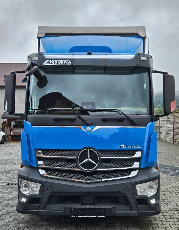 Mercedes-Benz ACTROS 1835 / FIRANKA / WINDA / 19 EUROPALET / AUTOMAT / Z NIEMIEC / 2016/DUŻA ŁADOWNOŚĆ - 侧帘卡车:图3 Mercedes-Benz ACTROS 1835 / FIRANKA / WINDA / 19 EUROPALET / AUTOMAT / Z NIEMIEC / 2016/DUŻA ŁADOWNOŚĆ - 侧帘卡车:图3