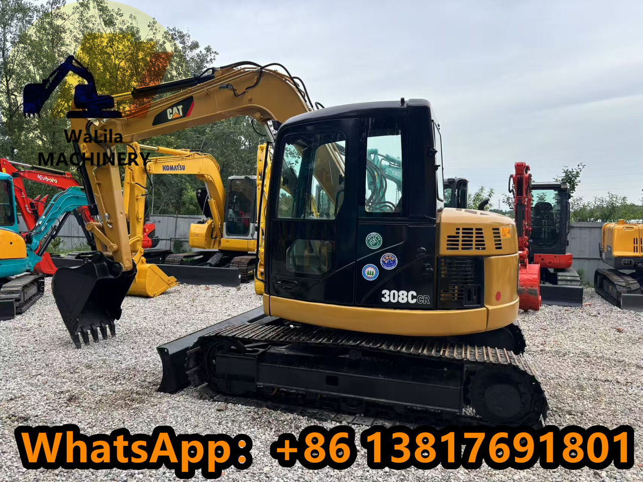 CAT CAT 308CCR - 小型挖掘机:图1 CAT CAT 308CCR - 小型挖掘机:图1