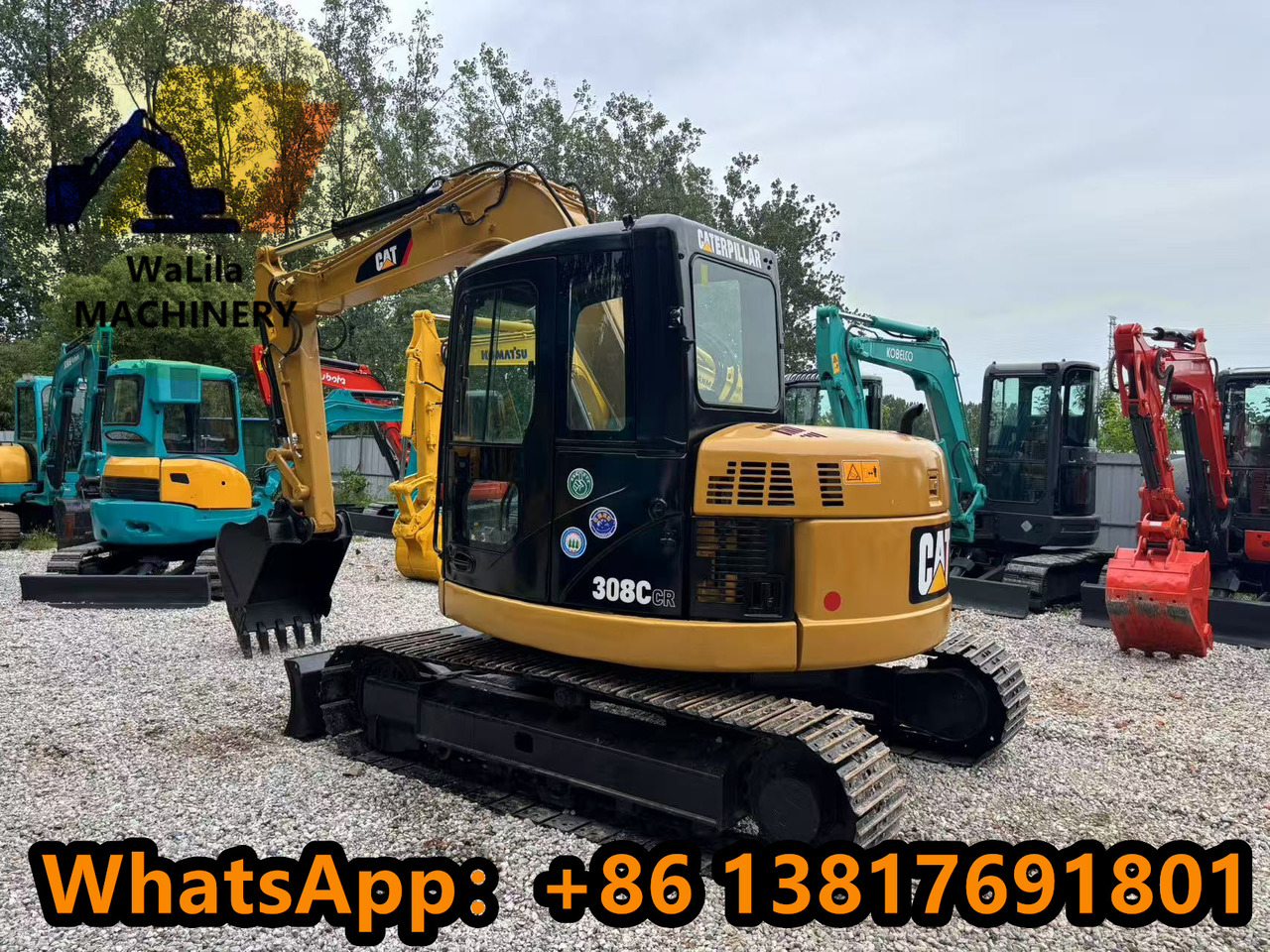 CAT CAT 308CCR - 小型挖掘机:图3 CAT CAT 308CCR - 小型挖掘机:图3