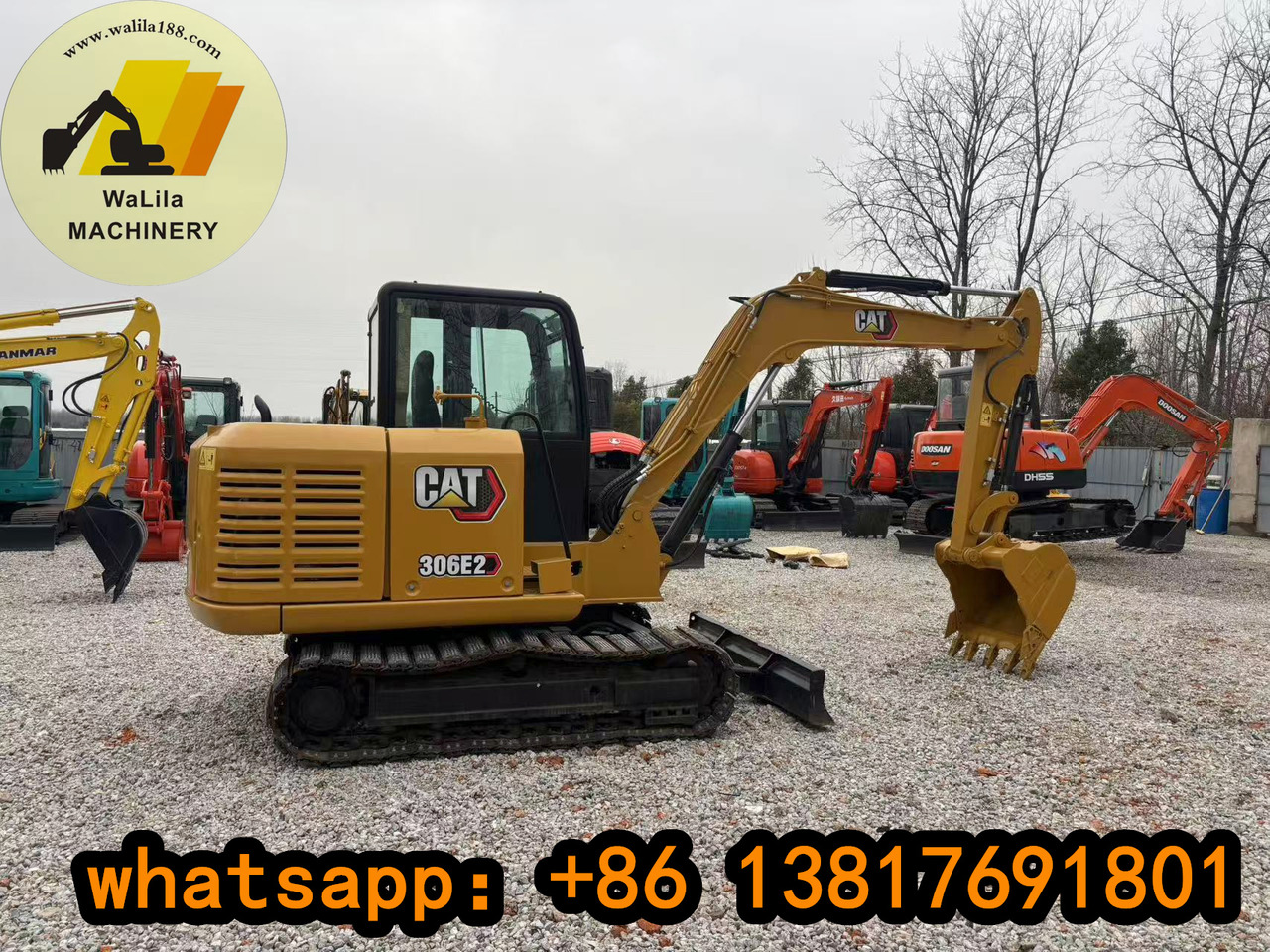 CATERPILLAR 306E2 - 小型挖掘机:图1 CATERPILLAR 306E2 - 小型挖掘机:图1