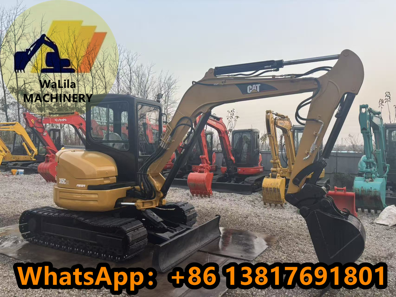 CATERPILLAR CAT305CCR - 小型挖掘机:图2 CATERPILLAR CAT305CCR - 小型挖掘机:图2