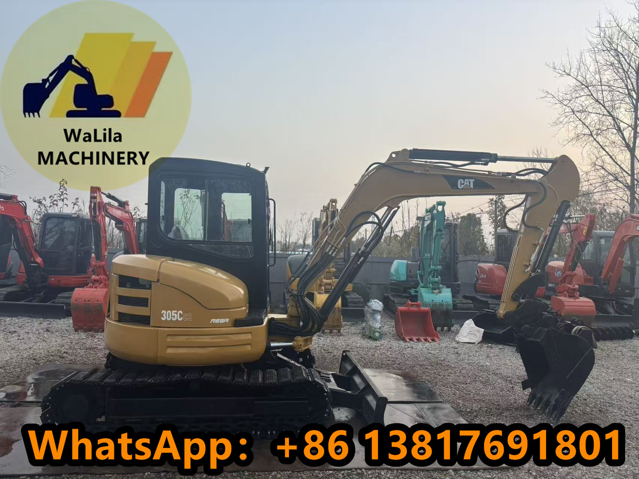 CATERPILLAR CAT305CCR - 小型挖掘机:图1 CATERPILLAR CAT305CCR - 小型挖掘机:图1