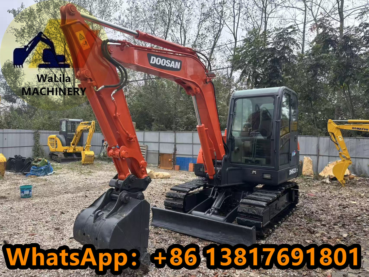 DOOSAN DH60-7 - 小型挖掘机:图4 DOOSAN DH60-7 - 小型挖掘机:图4