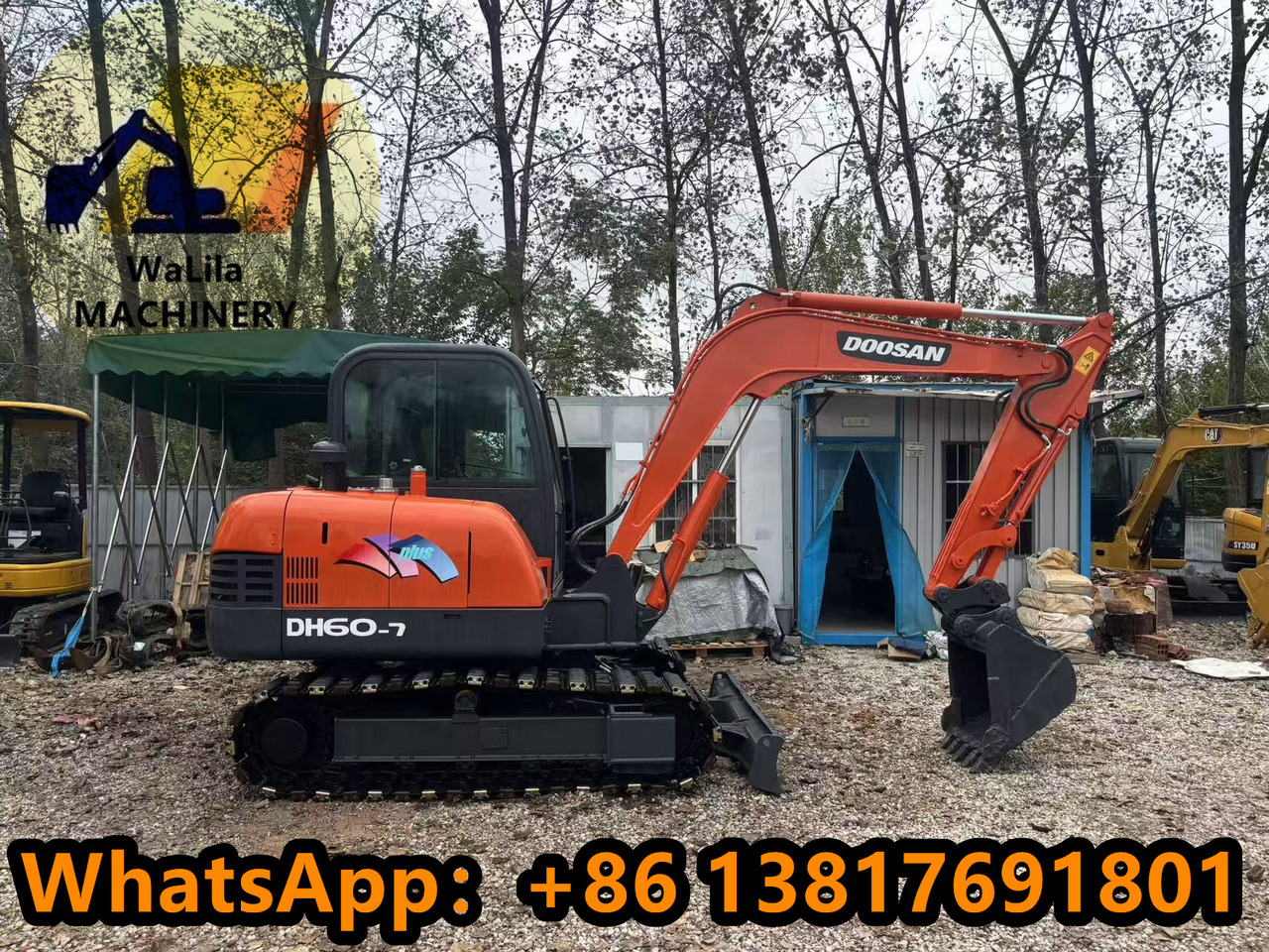 DOOSAN DH60-7 - 小型挖掘机:图1 DOOSAN DH60-7 - 小型挖掘机:图1