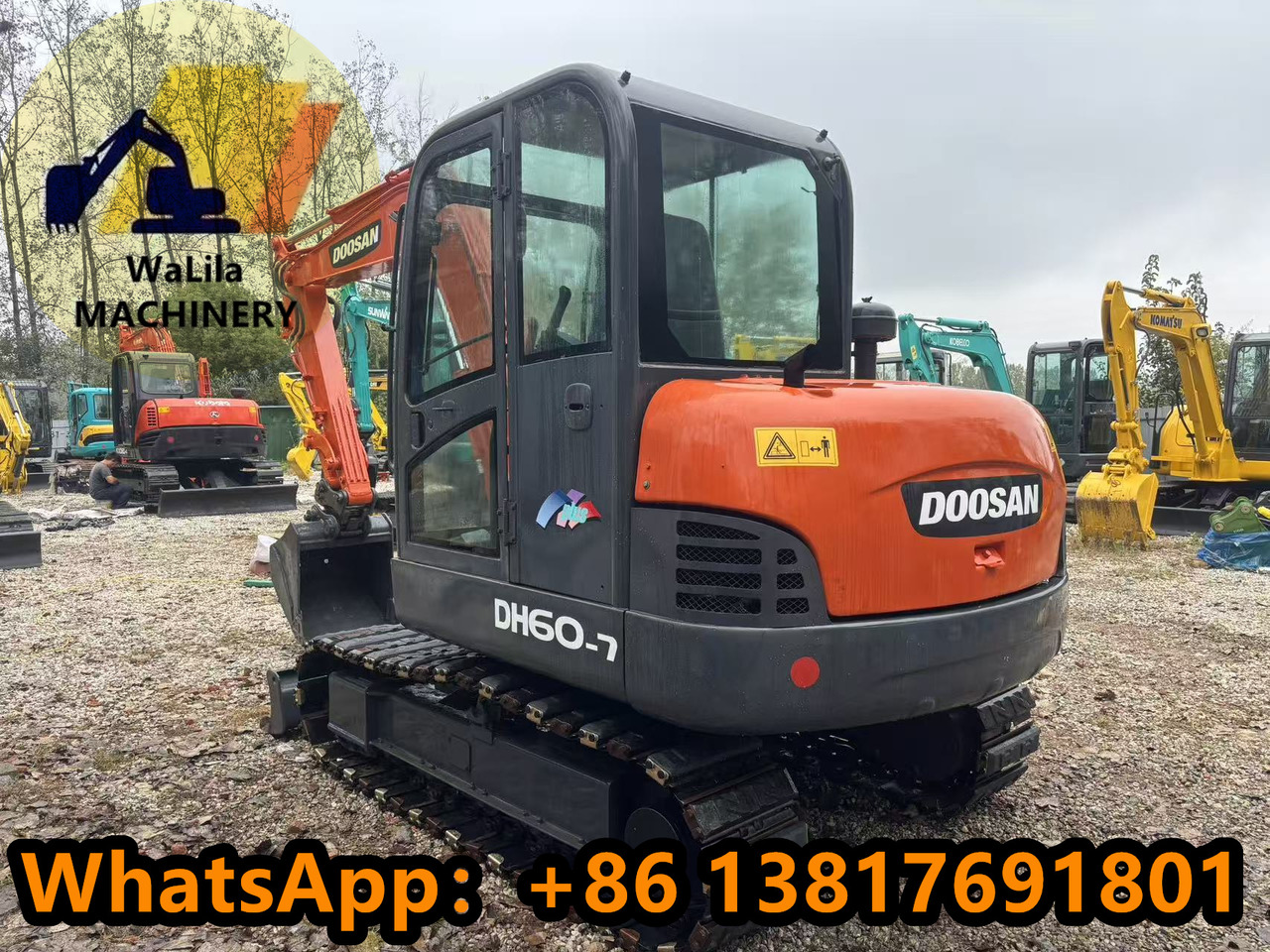 DOOSAN DH60-7 - 小型挖掘机:图3 DOOSAN DH60-7 - 小型挖掘机:图3