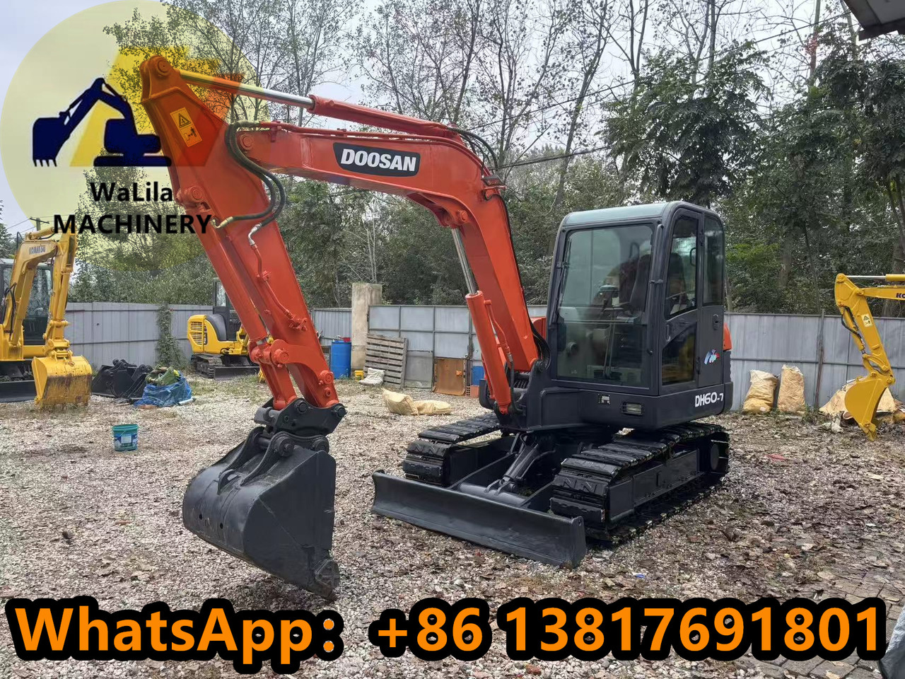 DOOSAN DH60-7 - 小型挖掘机:图5 DOOSAN DH60-7 - 小型挖掘机:图5