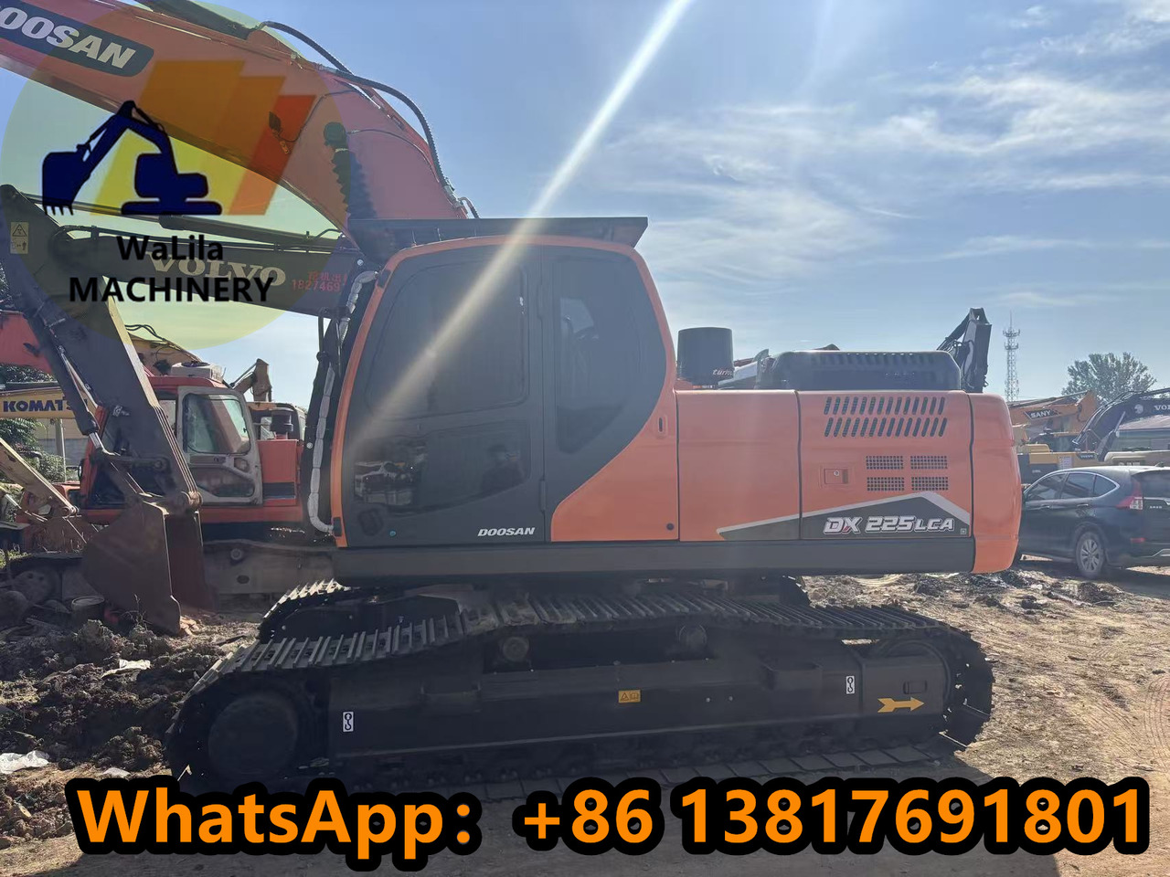 DOOSAN DX225DLA - 履带式挖掘机:图3 DOOSAN DX225DLA - 履带式挖掘机:图3