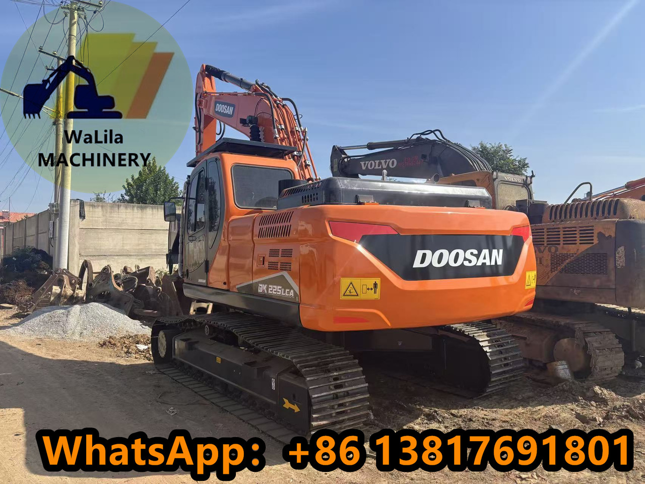 DOOSAN DX225LCA - 履带式挖掘机:图1 DOOSAN DX225LCA - 履带式挖掘机:图1