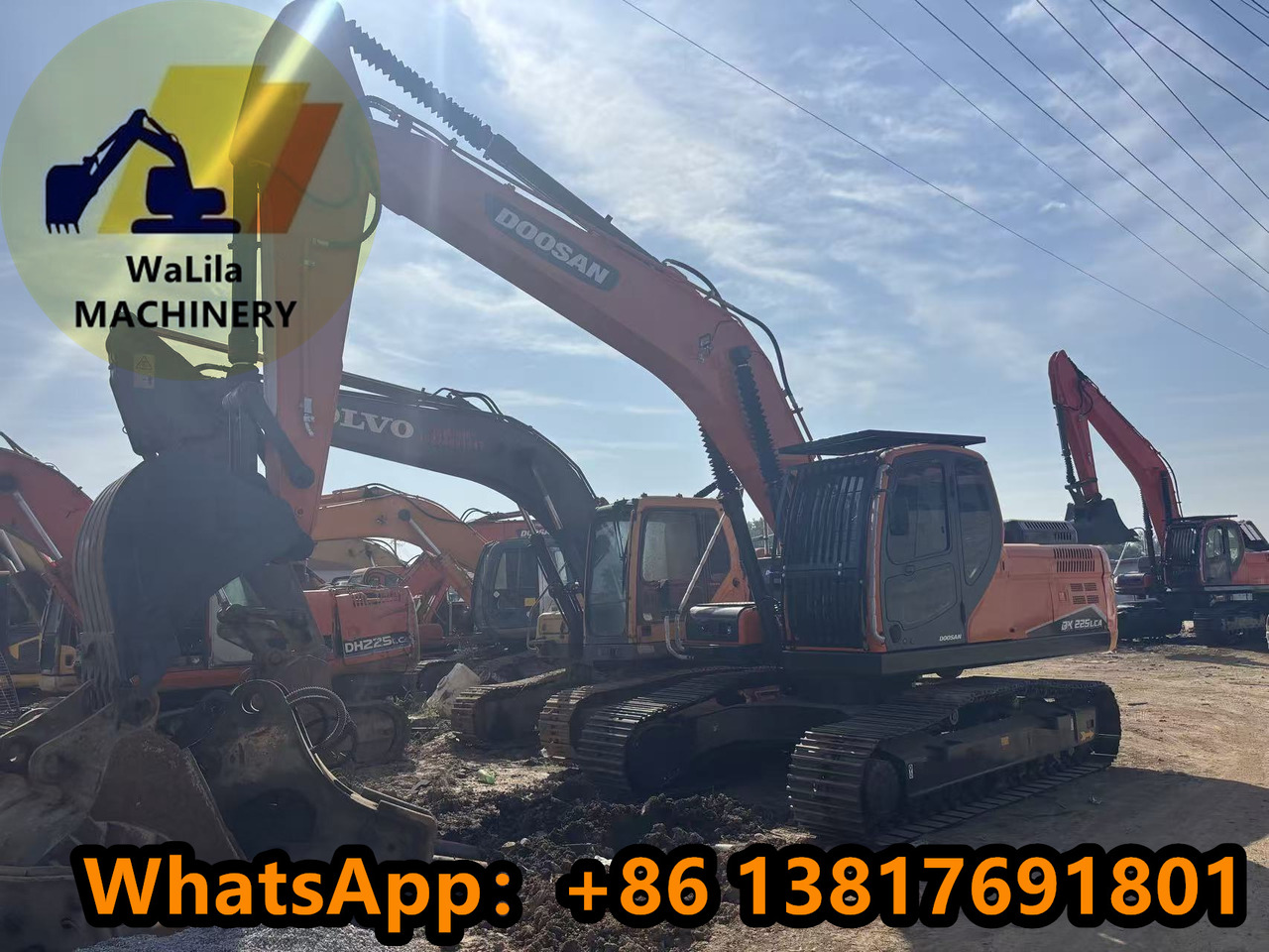 DOOSAN DX225LCA - 履带式挖掘机:图2 DOOSAN DX225LCA - 履带式挖掘机:图2