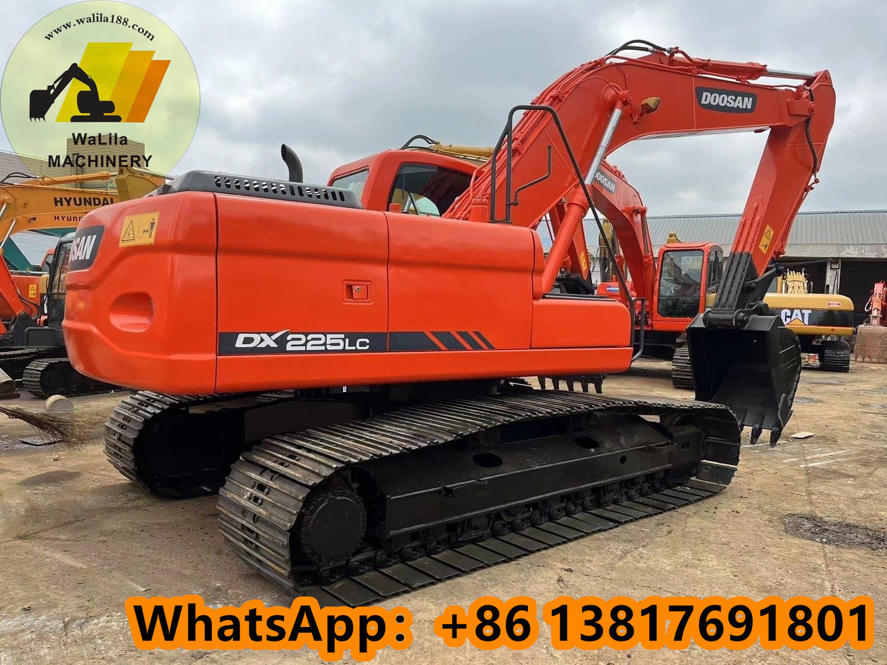 DOOSAN DX225 - 履带式挖掘机:图1 DOOSAN DX225 - 履带式挖掘机:图1
