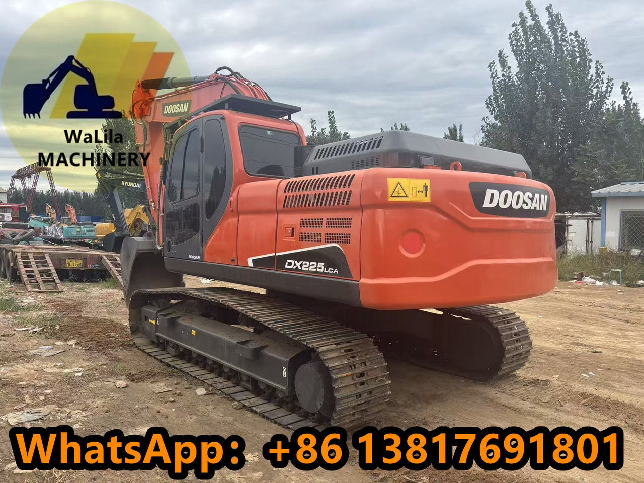 DOOSAN DX225 - 履带式挖掘机:图4 DOOSAN DX225 - 履带式挖掘机:图4