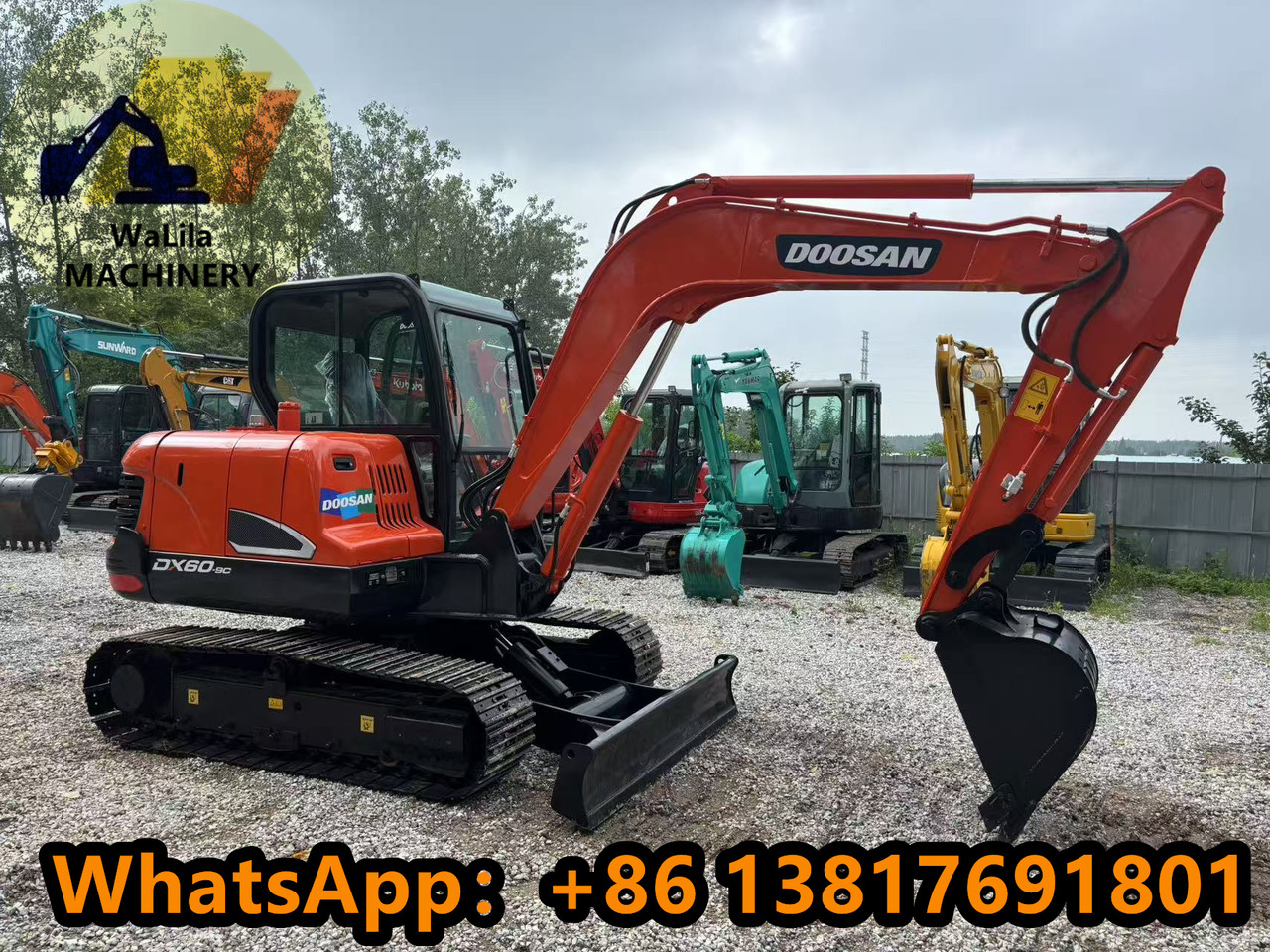 DOOSAN DX60-9 - 小型挖掘机:图5 DOOSAN DX60-9 - 小型挖掘机:图5