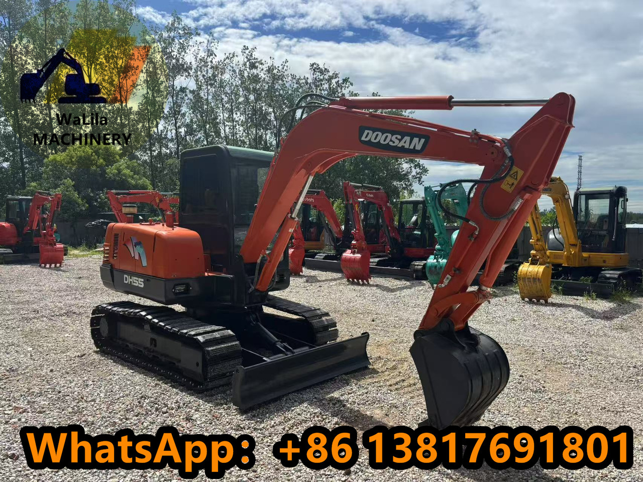Doosan DH 55-7 DH55 (Good) - 小型挖掘机:图2 Doosan DH 55-7 DH55 (Good) - 小型挖掘机:图2