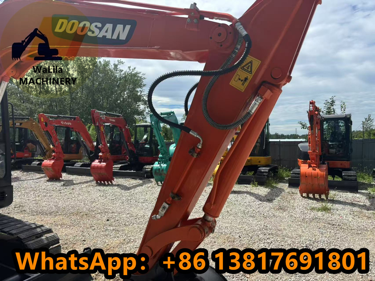 Doosan DH 55-7 DH55 (Good) - 小型挖掘机:图5 Doosan DH 55-7 DH55 (Good) - 小型挖掘机:图5