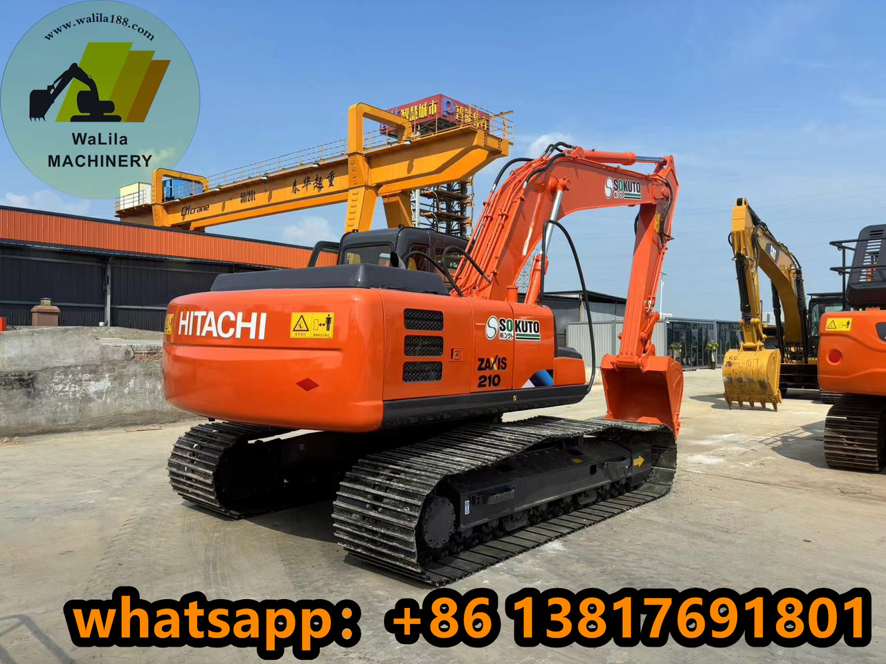 HITACHI ZX210 - 履带式挖掘机:图2 HITACHI ZX210 - 履带式挖掘机:图2