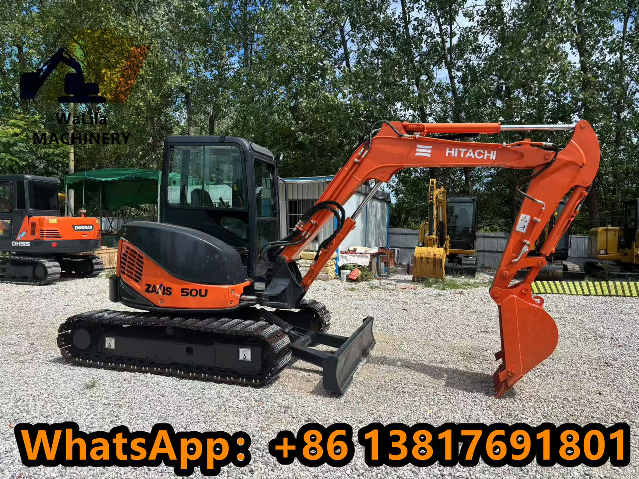 HITACHI ZX50 - 小型挖掘机:图4 HITACHI ZX50 - 小型挖掘机:图4