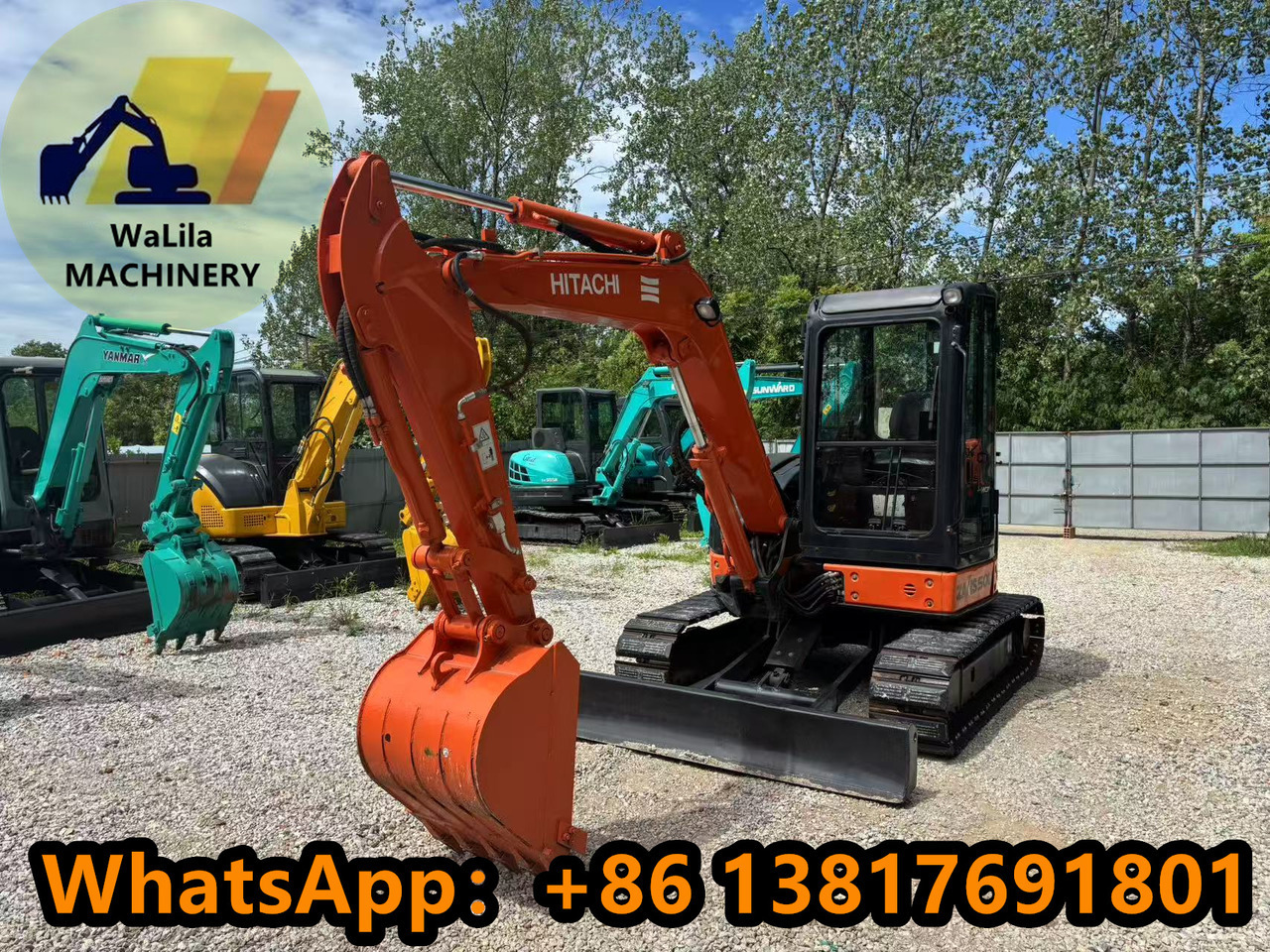 HITACHI ZX50 - 小型挖掘机:图2 HITACHI ZX50 - 小型挖掘机:图2